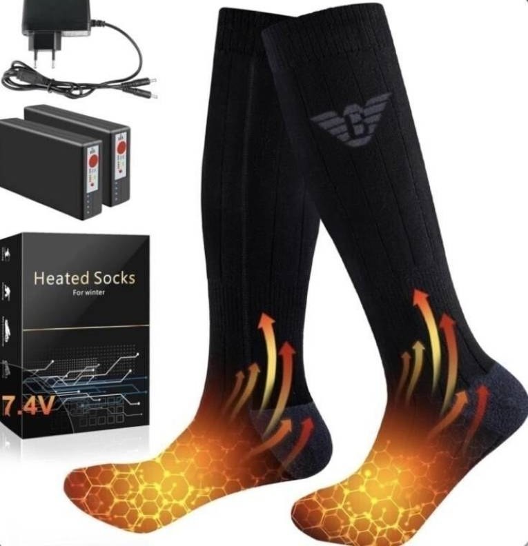 جوراب گرم‌کن برقی شارژیHeated Socks