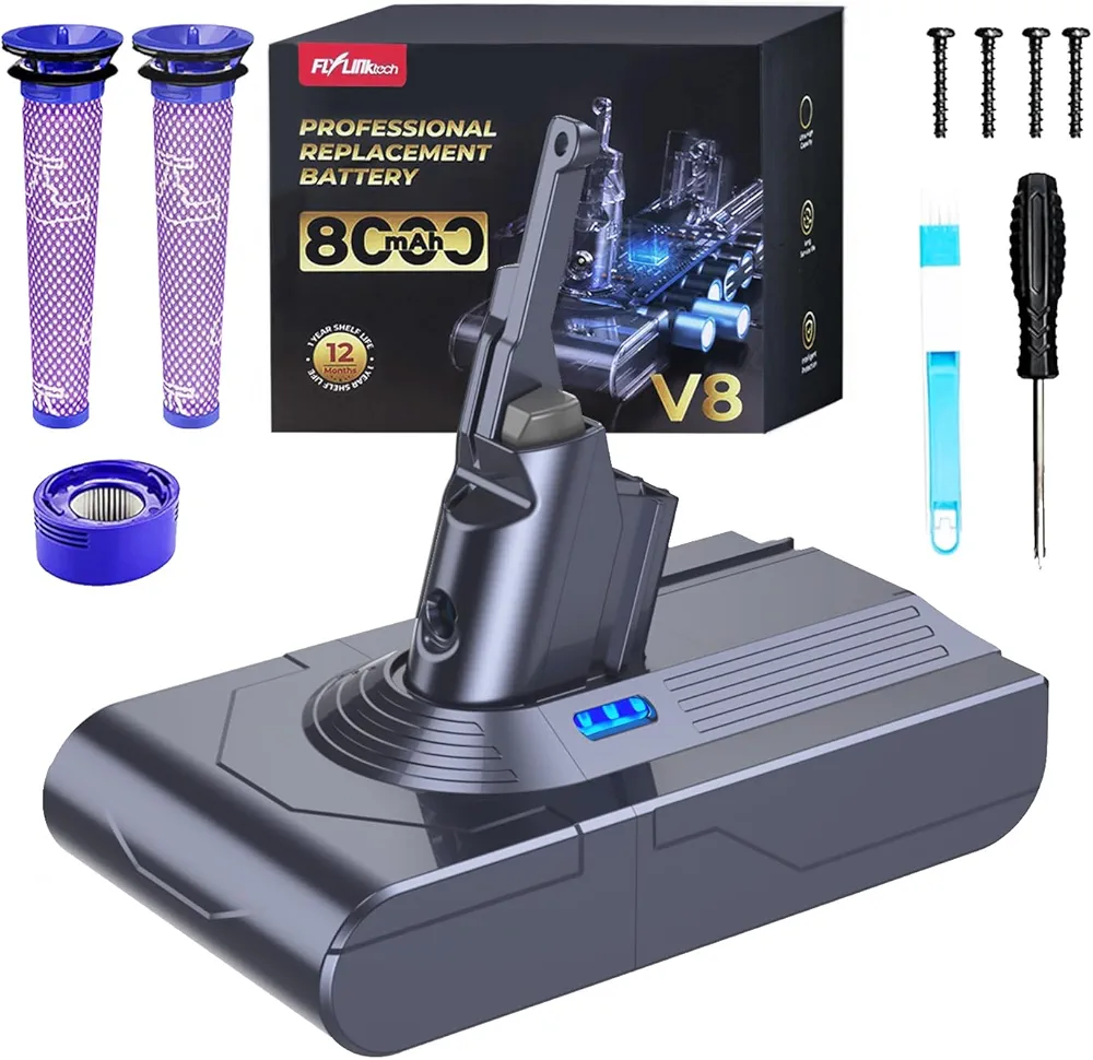 باتری جایگزین جاروبرقی Dyson V8