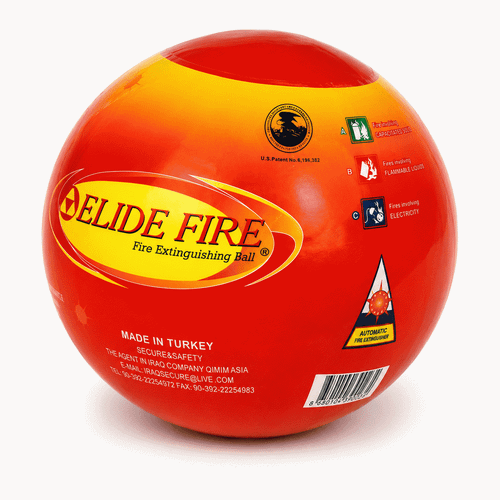 توپ اطفای حریق الاید Elide Fire Extinguisher Ball | خاموشکننده خودکار آتش بدون نیاز به آموزش