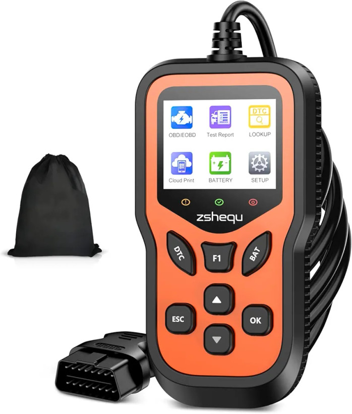 دستگاه دیاگ خودرو OBD2 مدل V321 | اسکنر عیب‌یاب خودرو با تست سلامت باتری