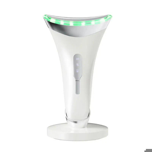 دستگاه زاویهسازی گردن و صورت کارینا مدل MJ400 | ماساژور لیفت صورت با EMS، گرمایش و نور LED