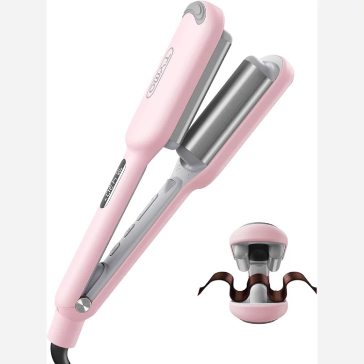 دستگاه حالت‌دهنده مو TYMO ROVY مدل HC507P | ویور سه شاخه حرفه‌ای با فناوری یون منفی