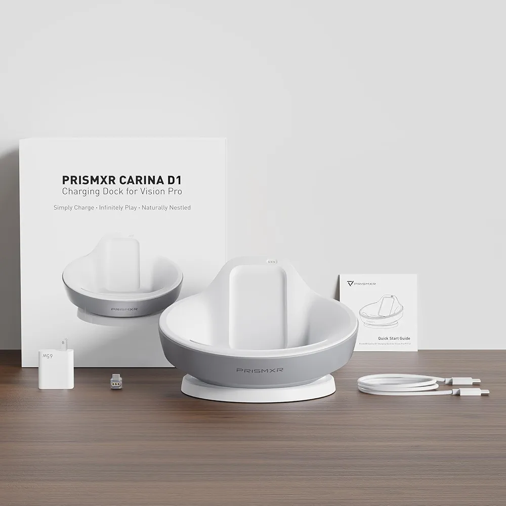 استند شارژ PRISMXR Carina D1 برای عینک واقعیت مجازی Meta Quest 3