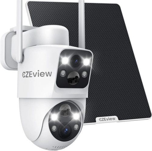 دوربین مداربسته خورشیدی CZEview Dual Lens 4MP