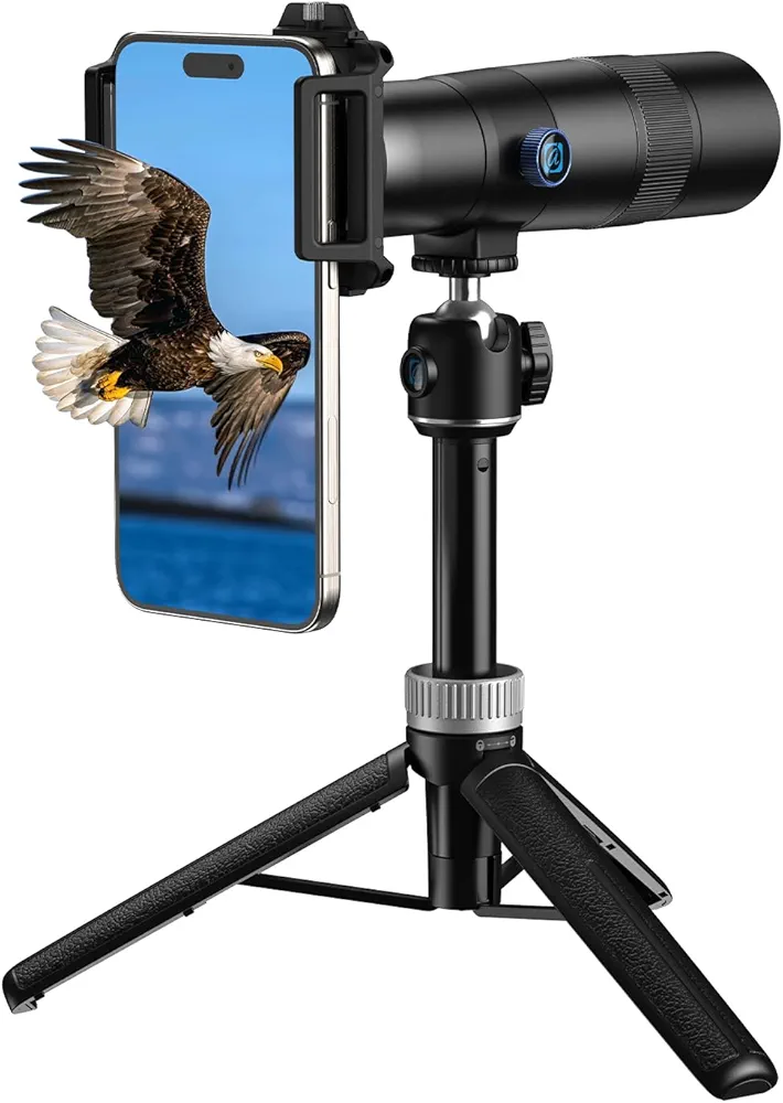 لنز تله‌فوتو حرفه‌ای APEXEL Telephoto Lens | ثبت تصاویر خیره‌کننده از فواصل دور با گوشی موبایل
