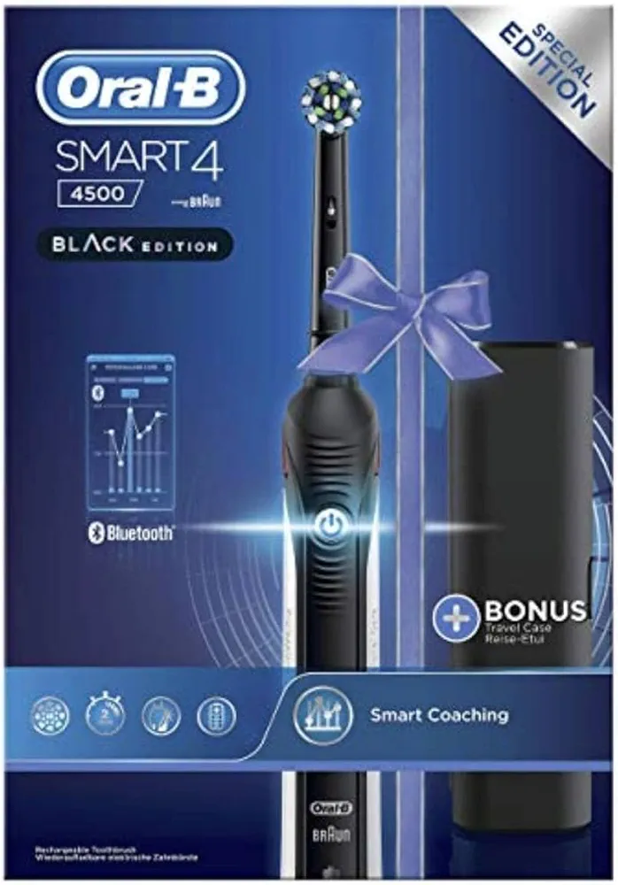 مسواک برقی Oral-B Smart 4500 | پاک‌کنندگی حرفه‌ای با سنسور فشار و فناوری بلوتوث
