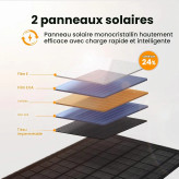 شارژر خورشیدی منعطف FLEXSOLAR E10MINI