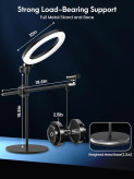 رینگ لایت f-537s ring fill light ring fill light