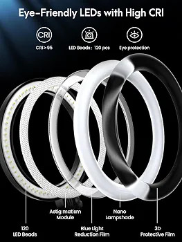 رینگ لایت f-537s ring fill light ring fill light