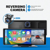 مانیتور هوشمند خودرو مدل A301 با نمایشگر ۹ اینچی، CarPlay و Android Auto بیسیم