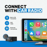 مانیتور هوشمند خودرو مدل A301 با نمایشگر ۹ اینچی، CarPlay و Android Auto بیسیم